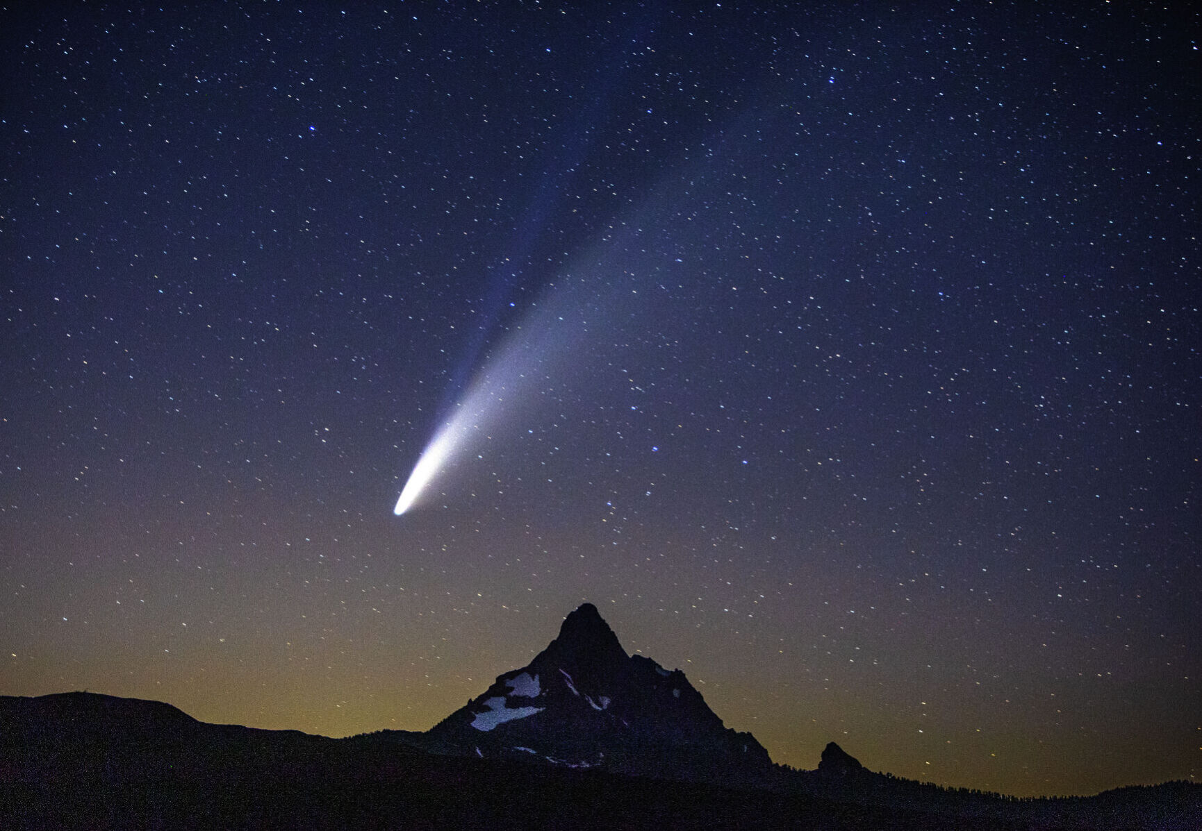 APTOPIX Oregon Comet Neowise